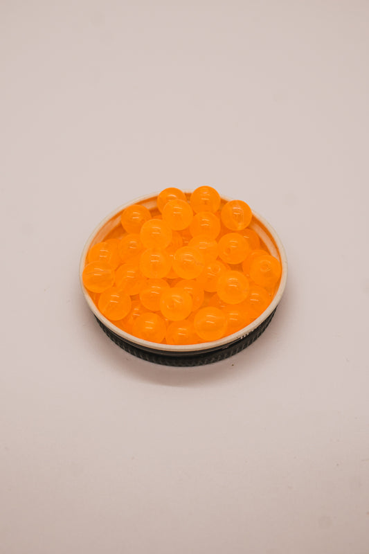 ACRYLIC - SUNBURST ORANGE 8MM