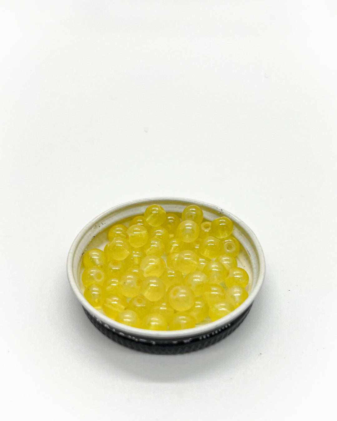 ACRYLIC- LEMON DROP 8MM